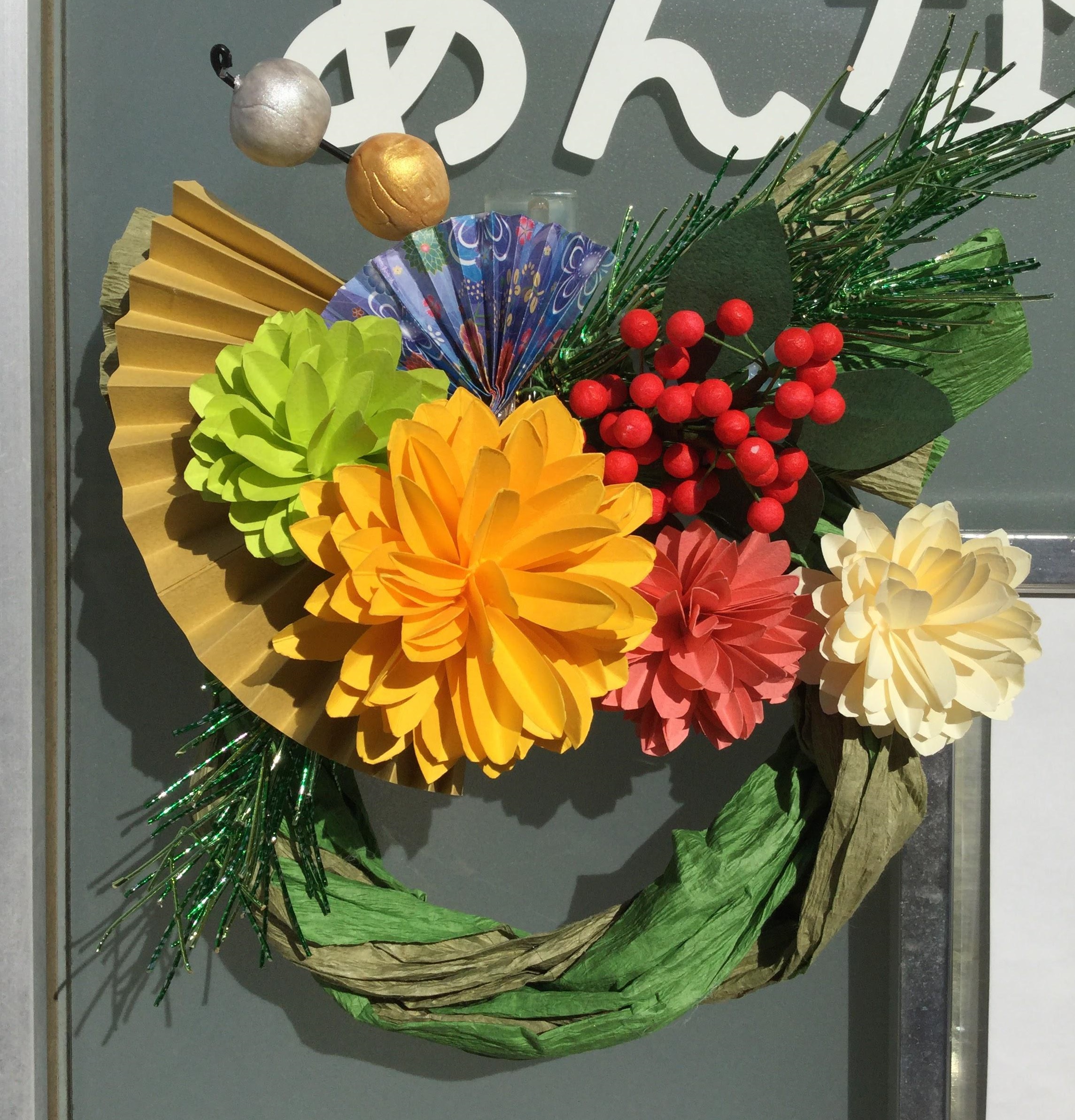 しめ縄リース