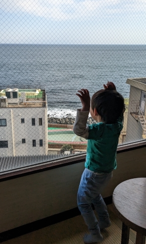 海と対面