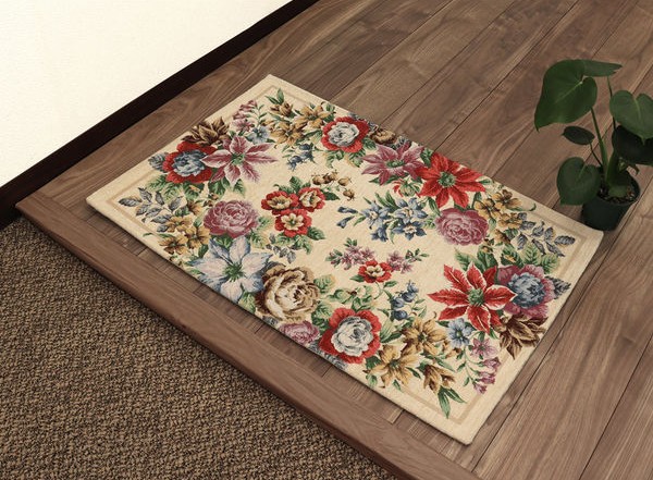 おなじみ玄関マット